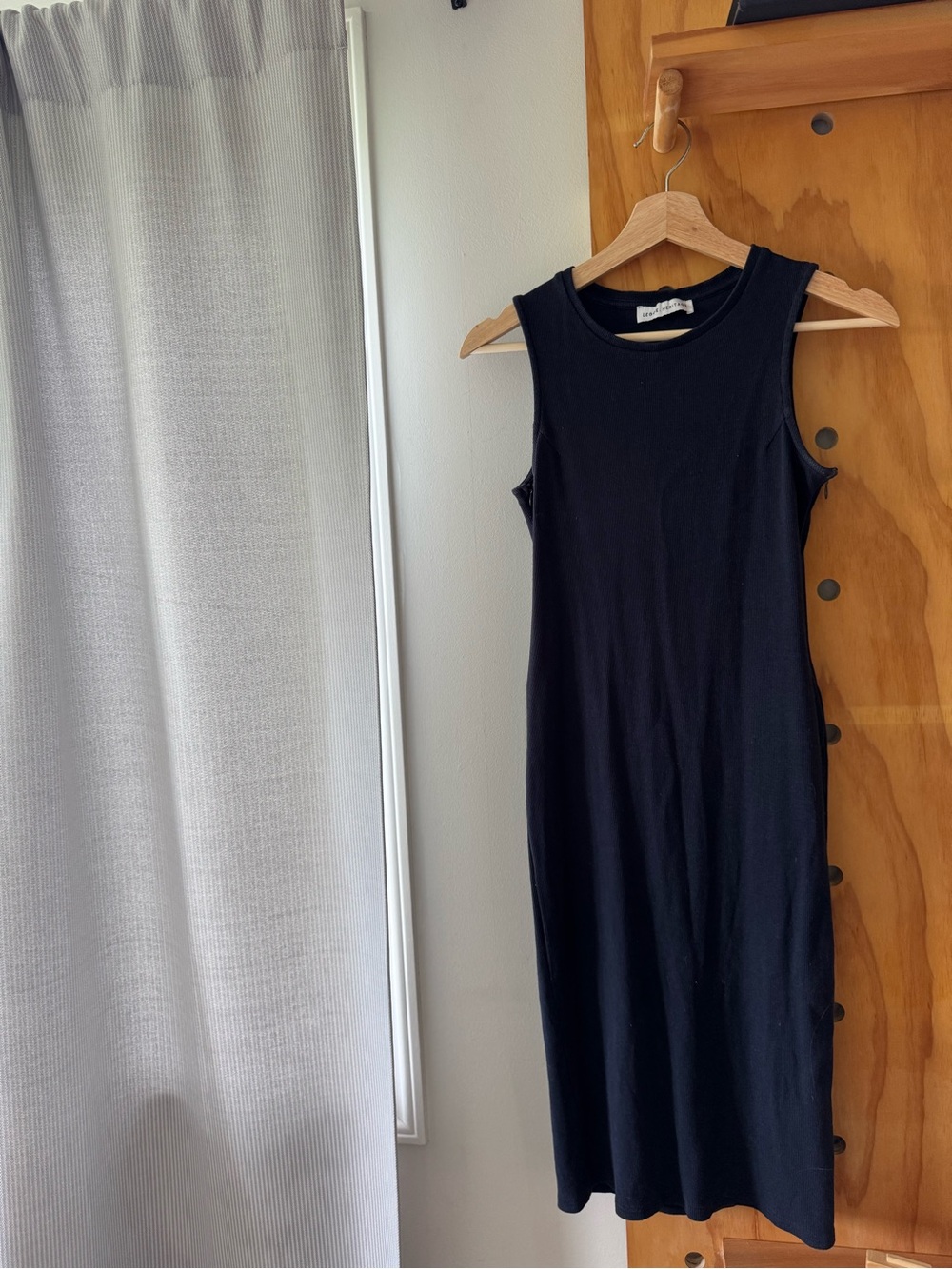 Légoe Heritage Ribbed Maternity Dress (Navy)